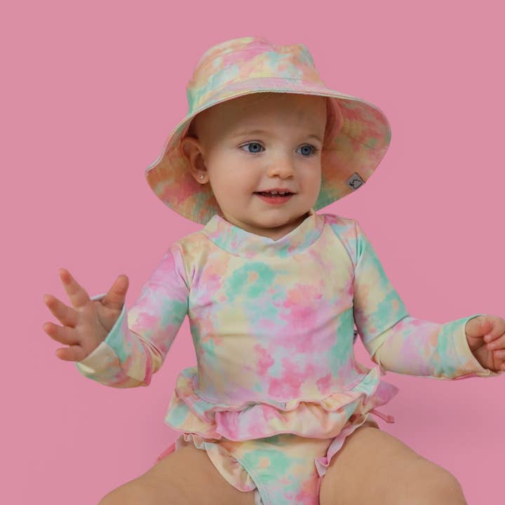 Dream Big Little Co. – wholesale Fiskarhattar – Barn – REGNBÅGSMOLN DRÖM HINKHATT