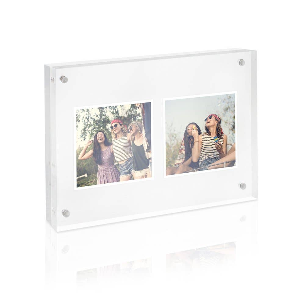 Isaac Jacobs International - Wholesale Picture Frame - Isaac Jacobs Super Thick Clear Acrylic Magnetic Photo Frame19