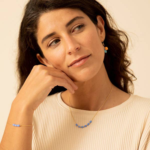 Srta.Bolitas - Vente Collier de perles - Collier Breeze1