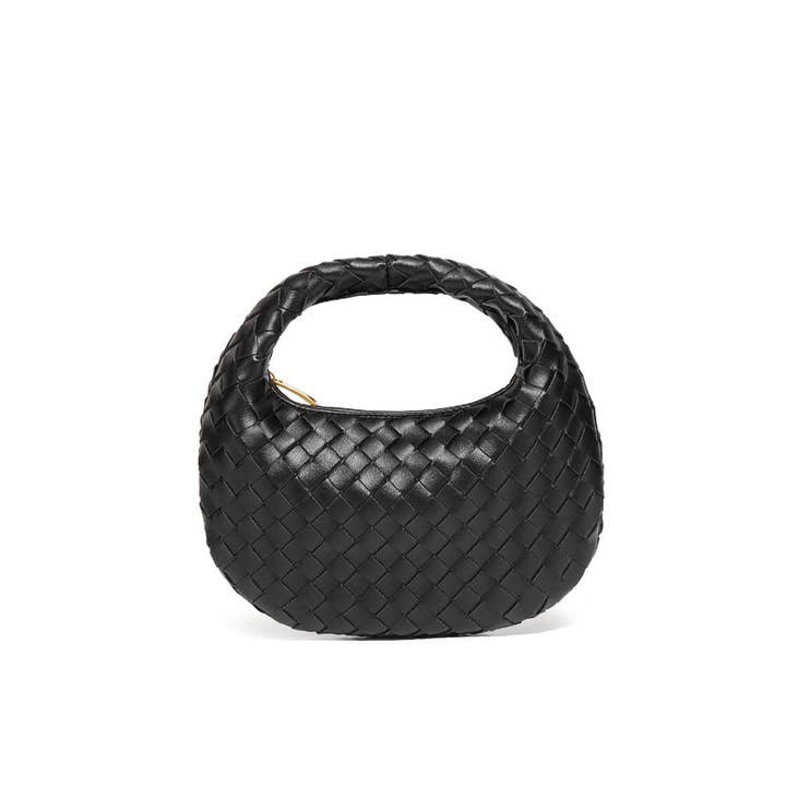 Little Trendy - Wholesale Top Handle Bag - Women's - Mini Woven leather Tote bag for women2