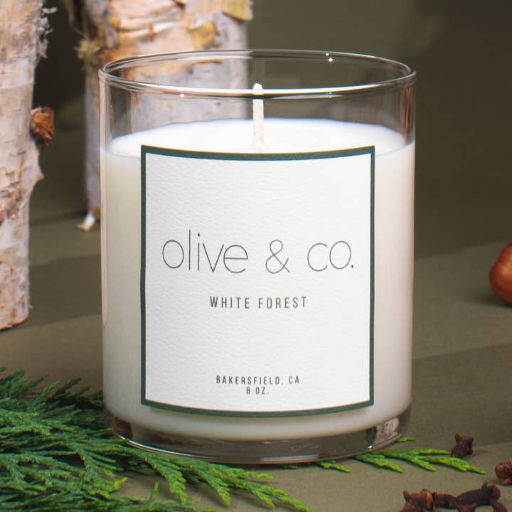 White Forest for wholesale by Olive & Co.
