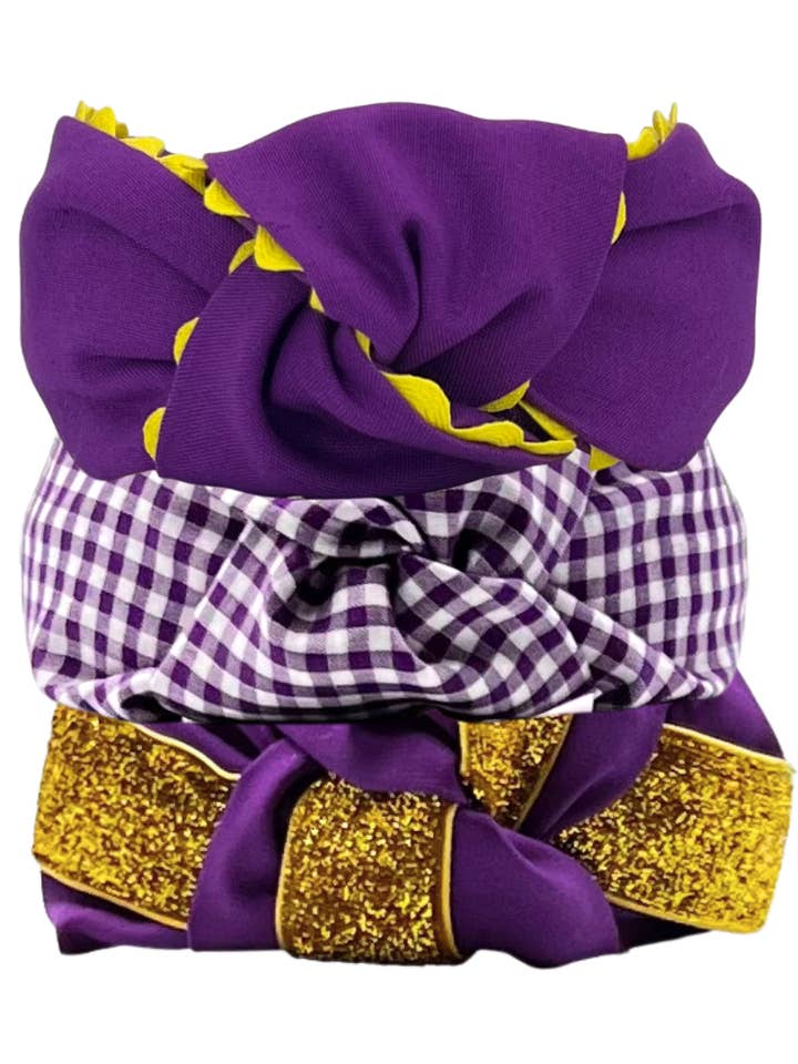 Paquete Team Spirit morado y dorado: opciones de color para venta al por mayor de Pretty Happies