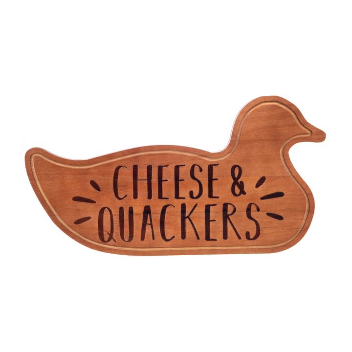 Wooden Charcuterie Board - Cheese & Quackers - Gifts for Her for wholesale by Boxer Gifts