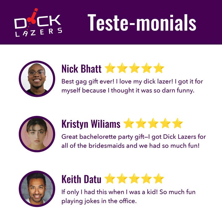 Dick Lazers - Wholesale Gag Gift/Novelty Gift - The Dick Lazer10