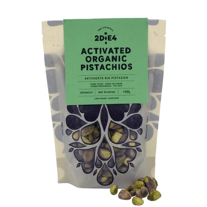 Activated Bio Pistazien für den Großhandel von 2DiE4 Live Foods