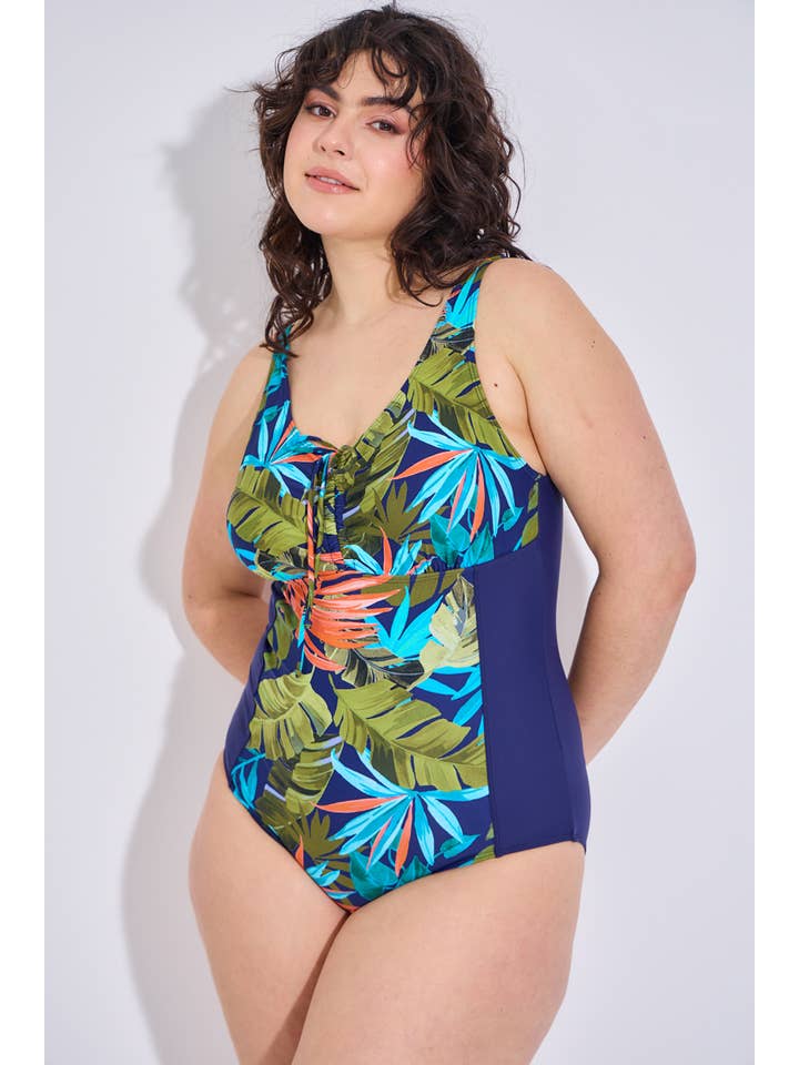 SUNTEX - Wholesale One Piece Swimsuit - Women's - Exotic-style swimsuit with U-neck at the back8