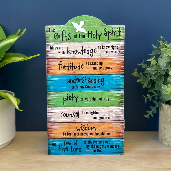 Confirmation Wall Plaque for wholesale by Abbey + CA Gift