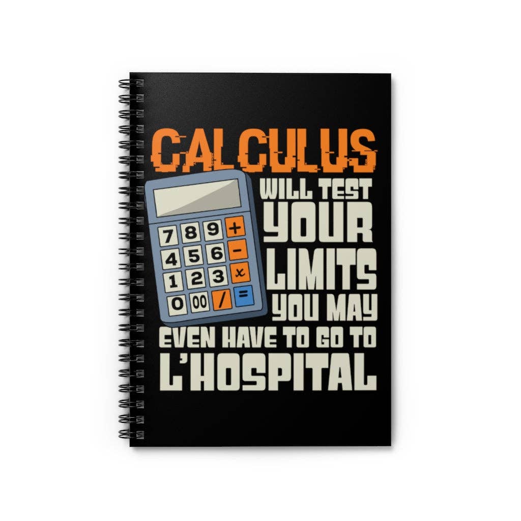 Teegarb LLC - Wholesale Notebook - Spiral Notebook  Math Teacher Accountant Accounting Gift Fun Crunching Numbers Will Test Your Limits Men Women0