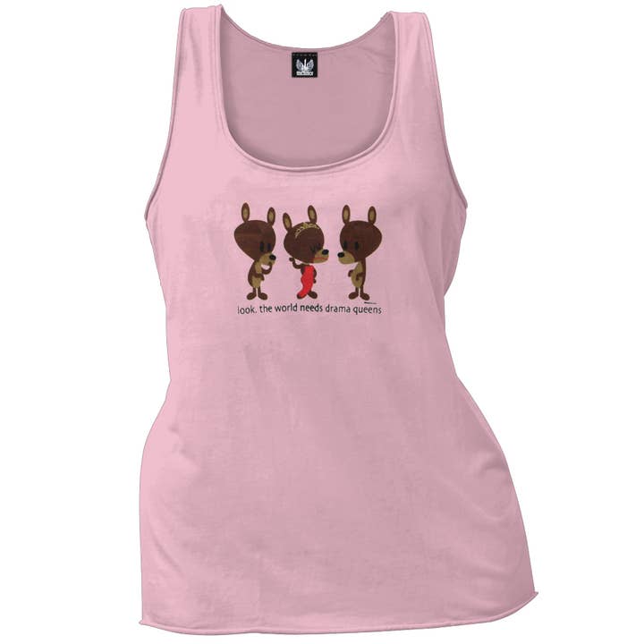 Jimmy - The World Needs Drama Women's Juniors Tank Top for wholesale by Official Store