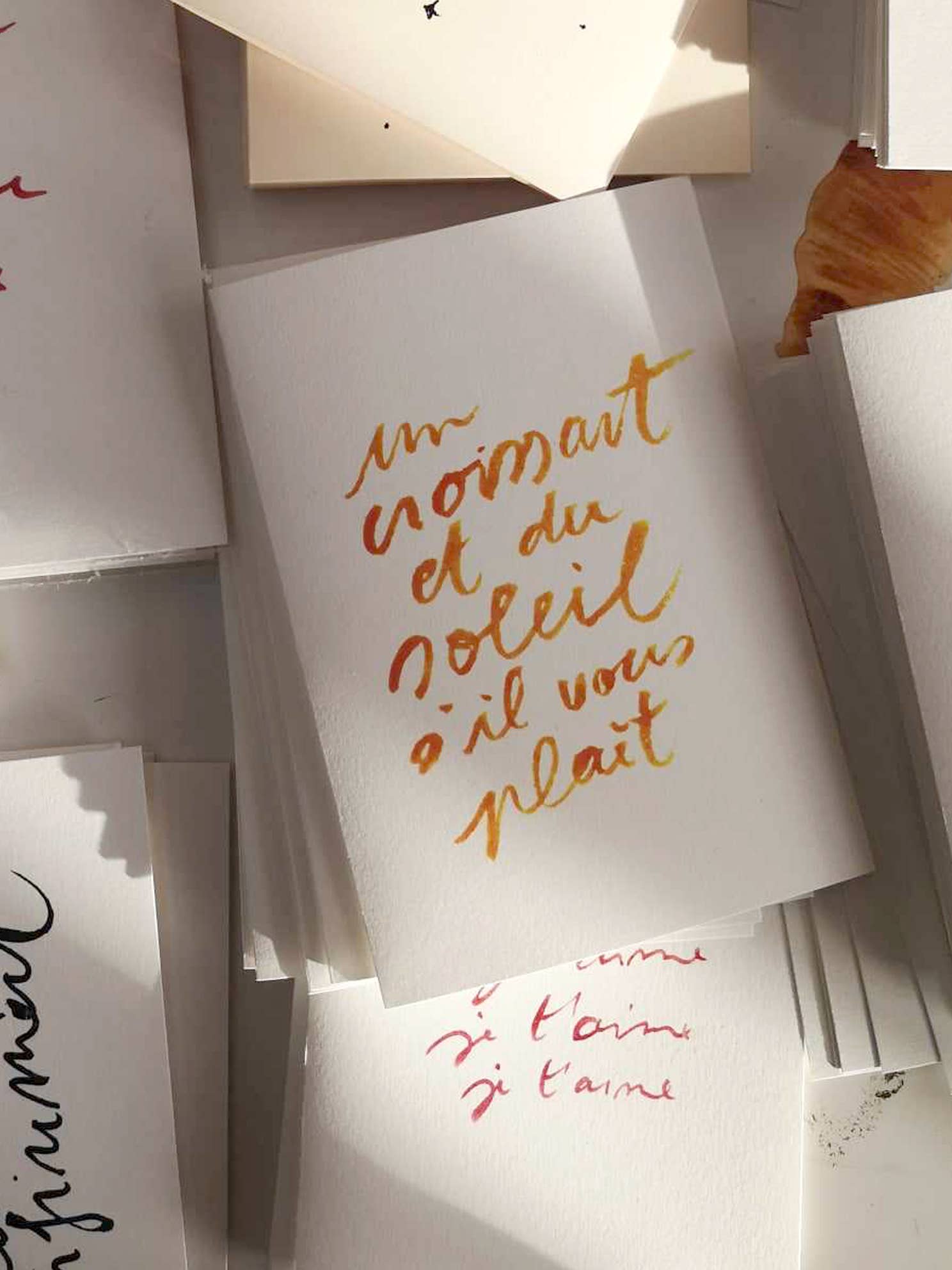 Tifalia - Wholesale Everyday Greeting Card - “A croissant”4