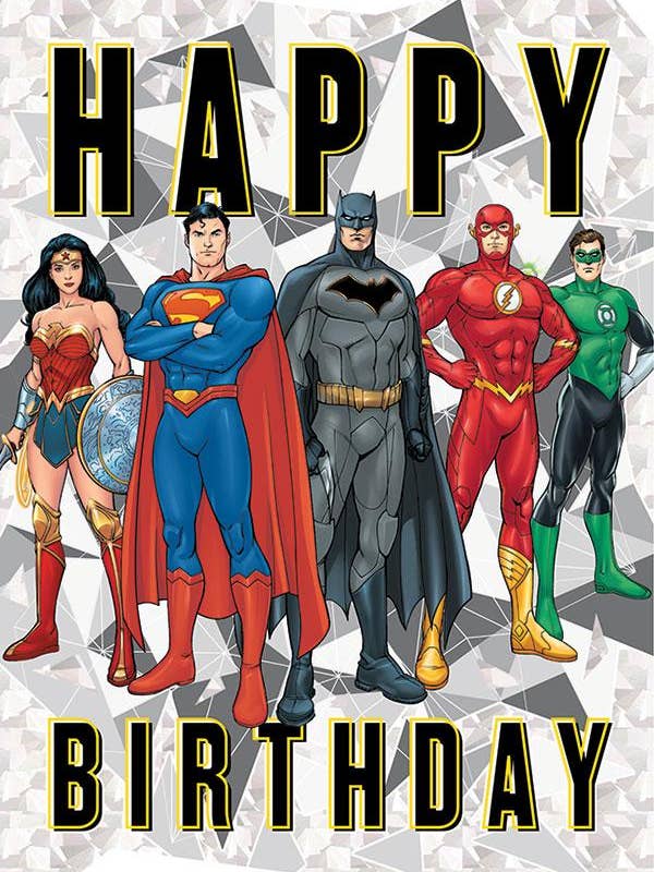 Justice League folie för wholesale av Paper House Productions