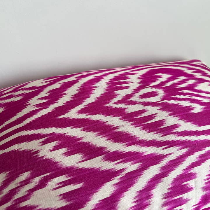 Ikat Atelier - Wholesale Decoratief kussen - Ikat zijden kussen, Ikat Throw, Ikat kussen, Ikat Home5