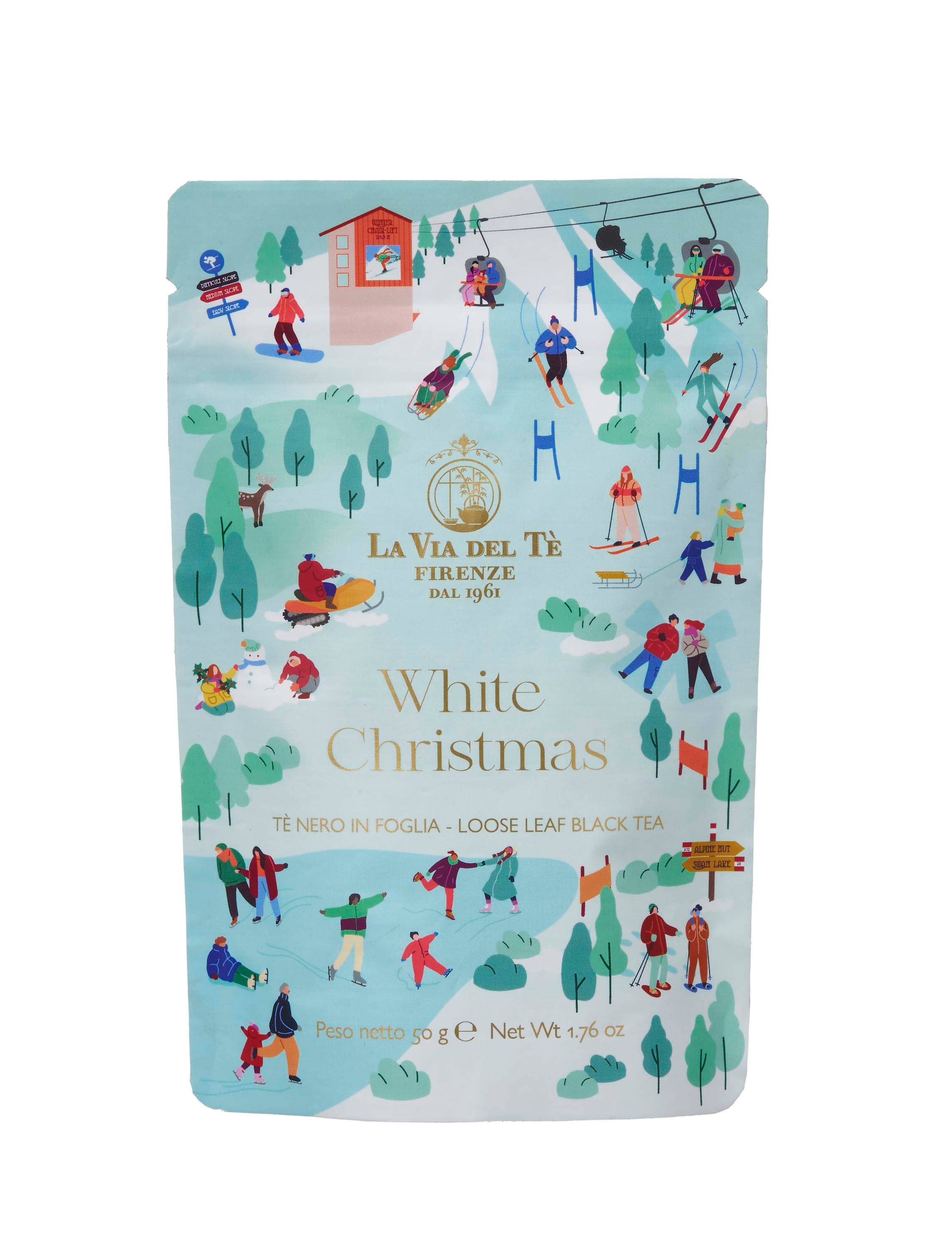 Zia Pia - Wholesale Loose Tea - White Christmas Loose Tea Pouch by La Via del Té0