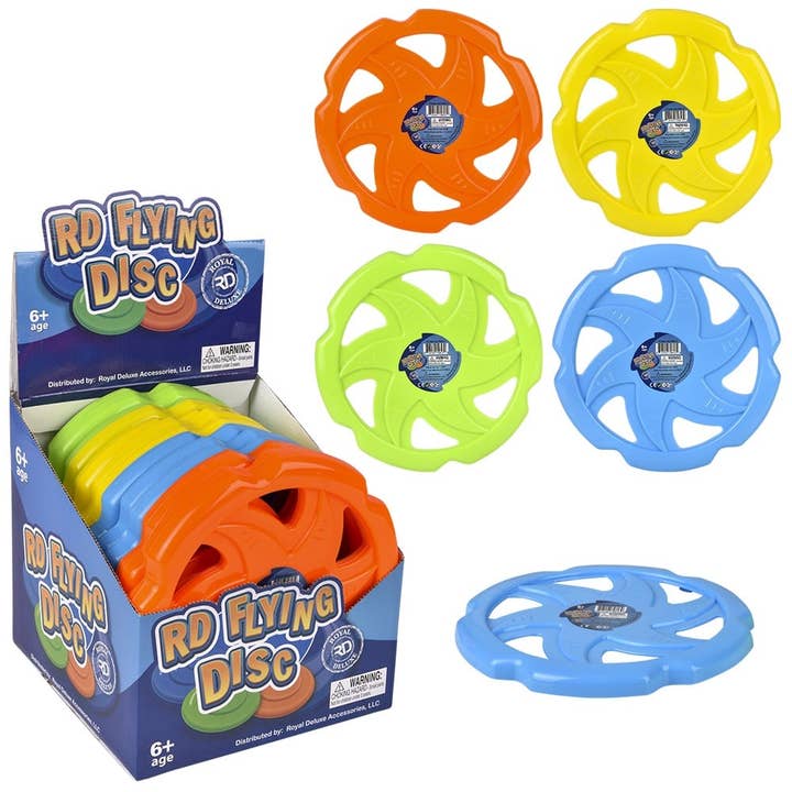 Flying Disk 9" Assortment LLB kids toys for wholesale by La Luna Bella - Toys