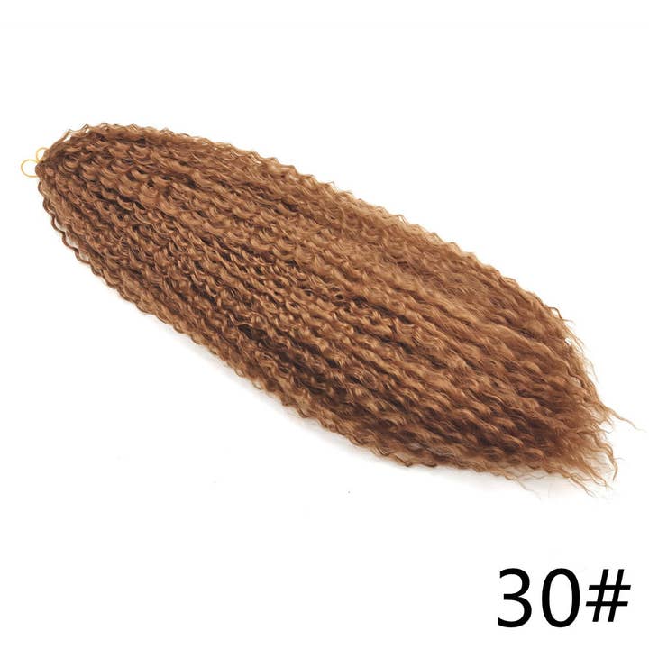 AK Brand - Wholesale Hair extensions - Long Curly Synthetic Braiding Hair with Natural Volume6