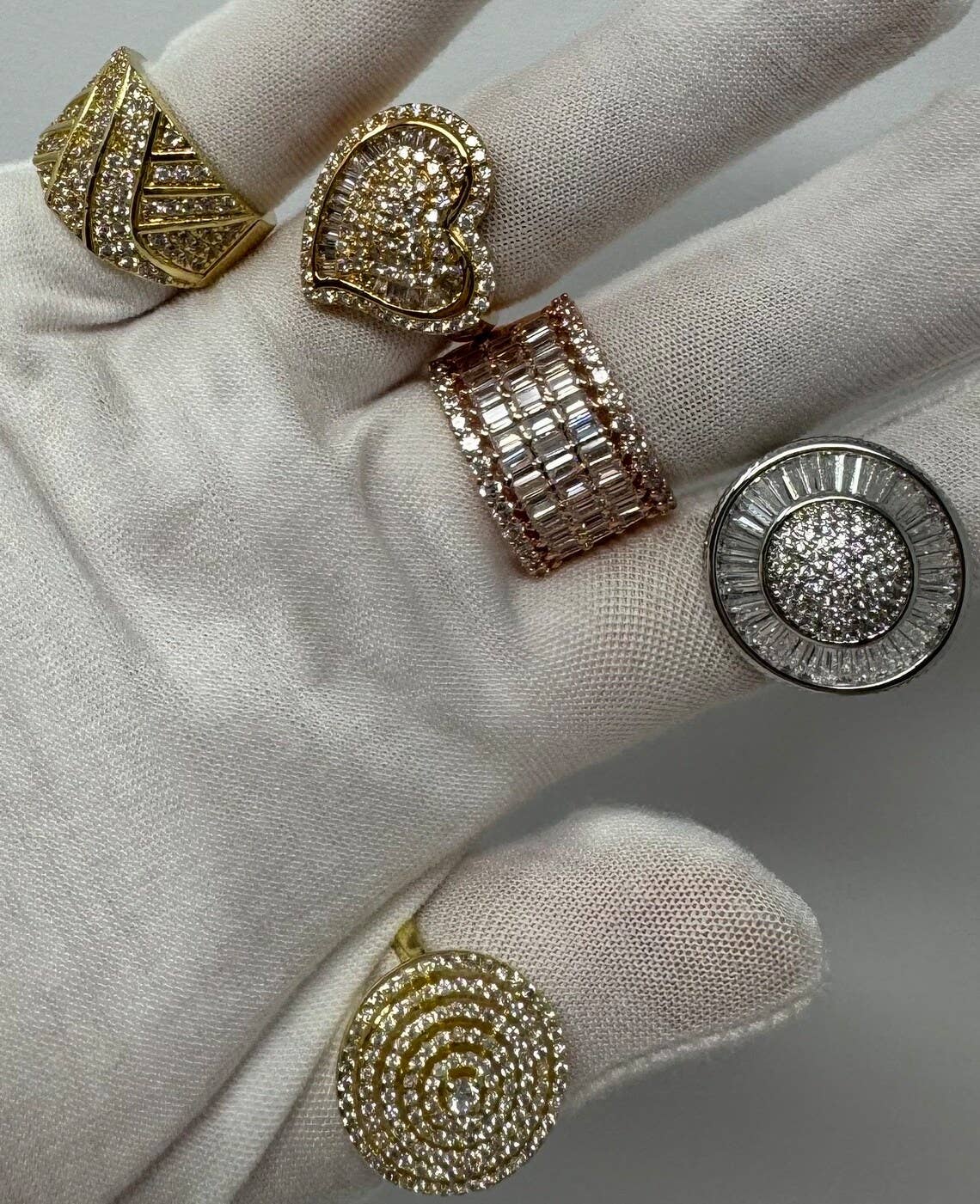 ZEHN WHOLESALE LLC – wholesale Cocktail/Statement Ring – Partihandel med blandade lyxiga ringar i galvaniserat utförande1