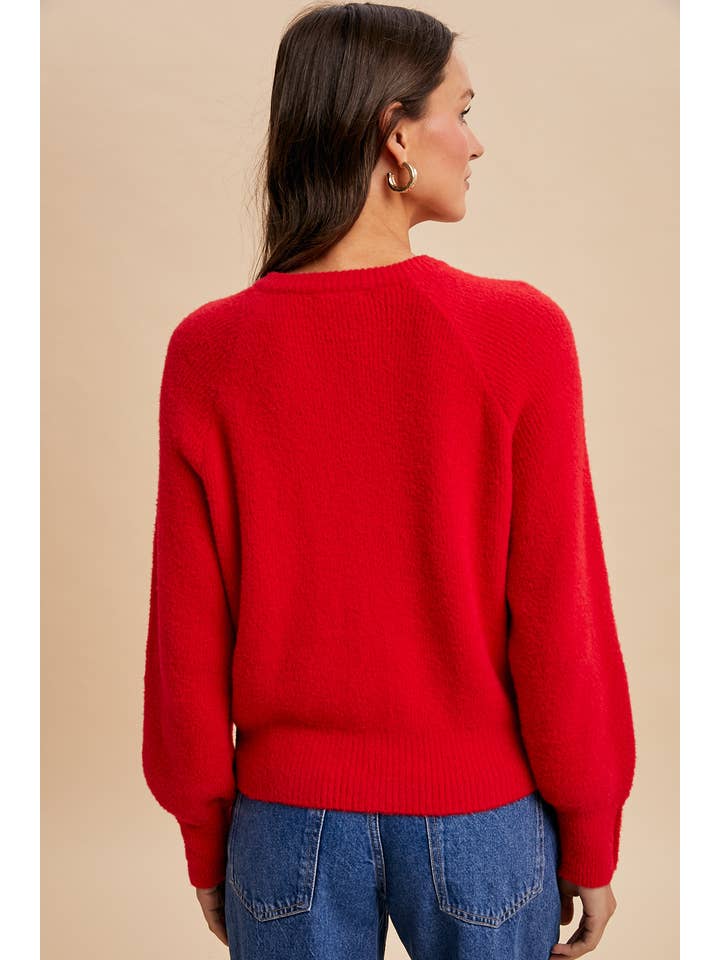 In Loom - Wholesale Cardigan - Dames - GEBREIDE VEST MET VAGE RIBBELSTRUCTUUR2