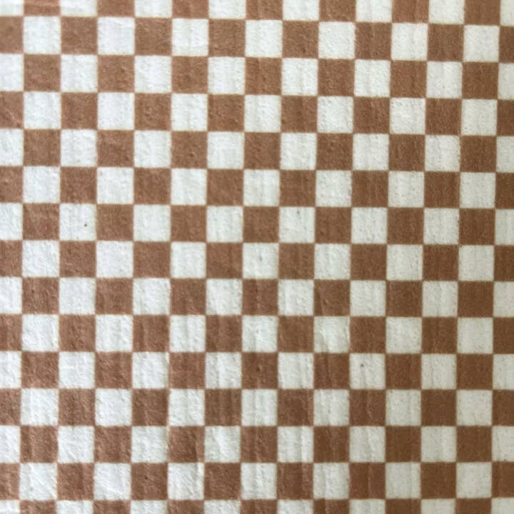 Kourtni Gunn Art - Wholesale Dishcloth - Swedish Dishcloth | Eco-Friendly Dish Cloth | Checkers3