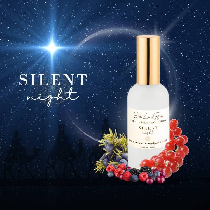 Nuit Silencieuse 3 en 1 Spray pour Chambre + Linge + Corps | Non-toxique pour la vente par Perla López Baray