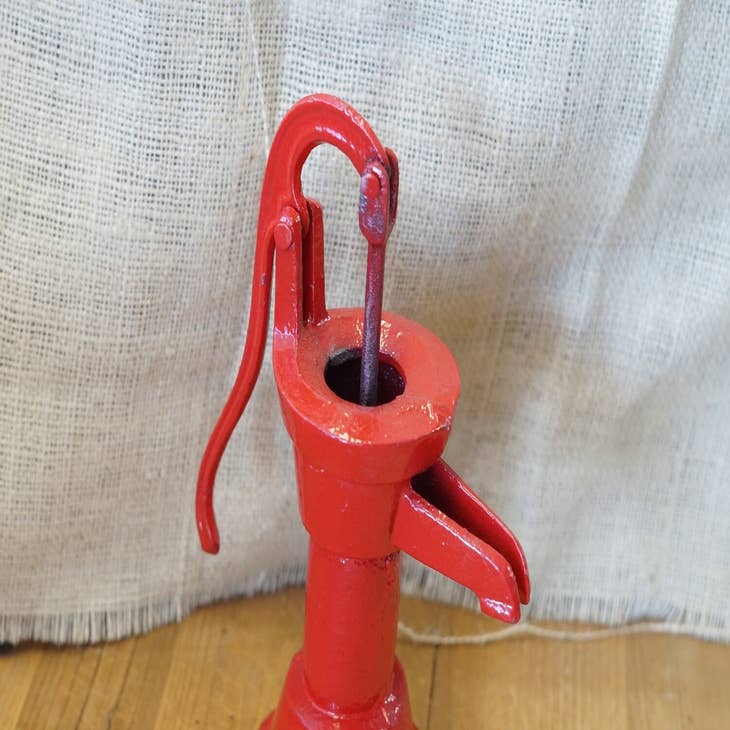 Wholesale RED CAST IRON WELL PUMP CISTERN, 9 for your store - Faire