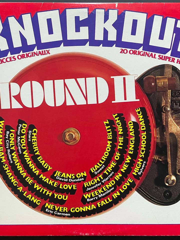 Disque vinyle de musique Knockout ROSE ROYCE/TAVARES/SYLVERS pour la vente par Real Retro