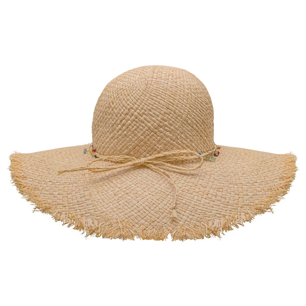 82 Paille naturelle Chapeau d'été « Taza » (chapeau de soleil) en vente sur Faire1