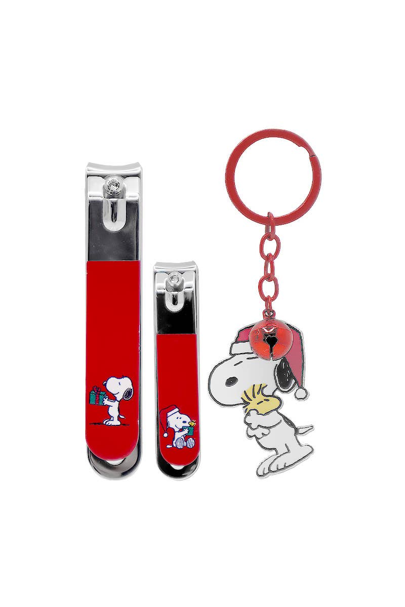 PINEAPPLE Beauty – Großhandel Nagelpflegesets – Celavi P46279H Peanuts Nagelknipser Geschenkset - 6er Set3