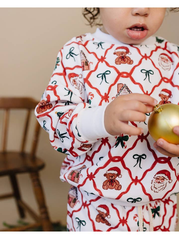 Lucky Panda Kids - Wholesale Top & Pant Set - Kids - Jogger Set | Christmas Bear14