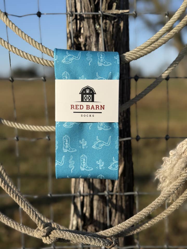 Red Barn Socks - Wholesale Socks - Unisex - Rattles & Spurs