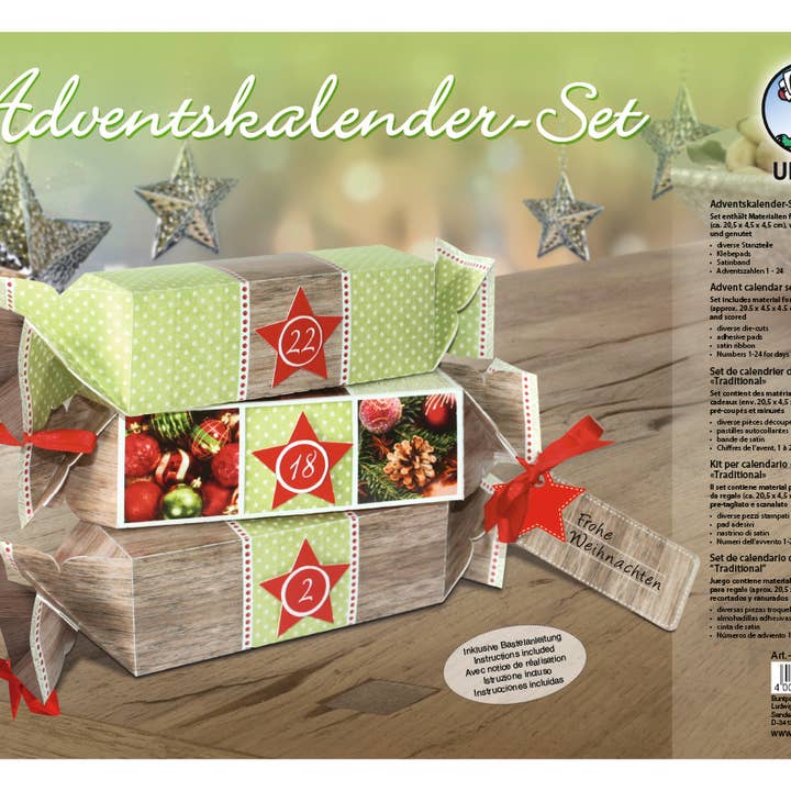 URSUS® / Buntpapierfabrik Ludwig Bähr GmbH & Co. KG - Wholesale Advent calendar - Traditional advent calendar set
