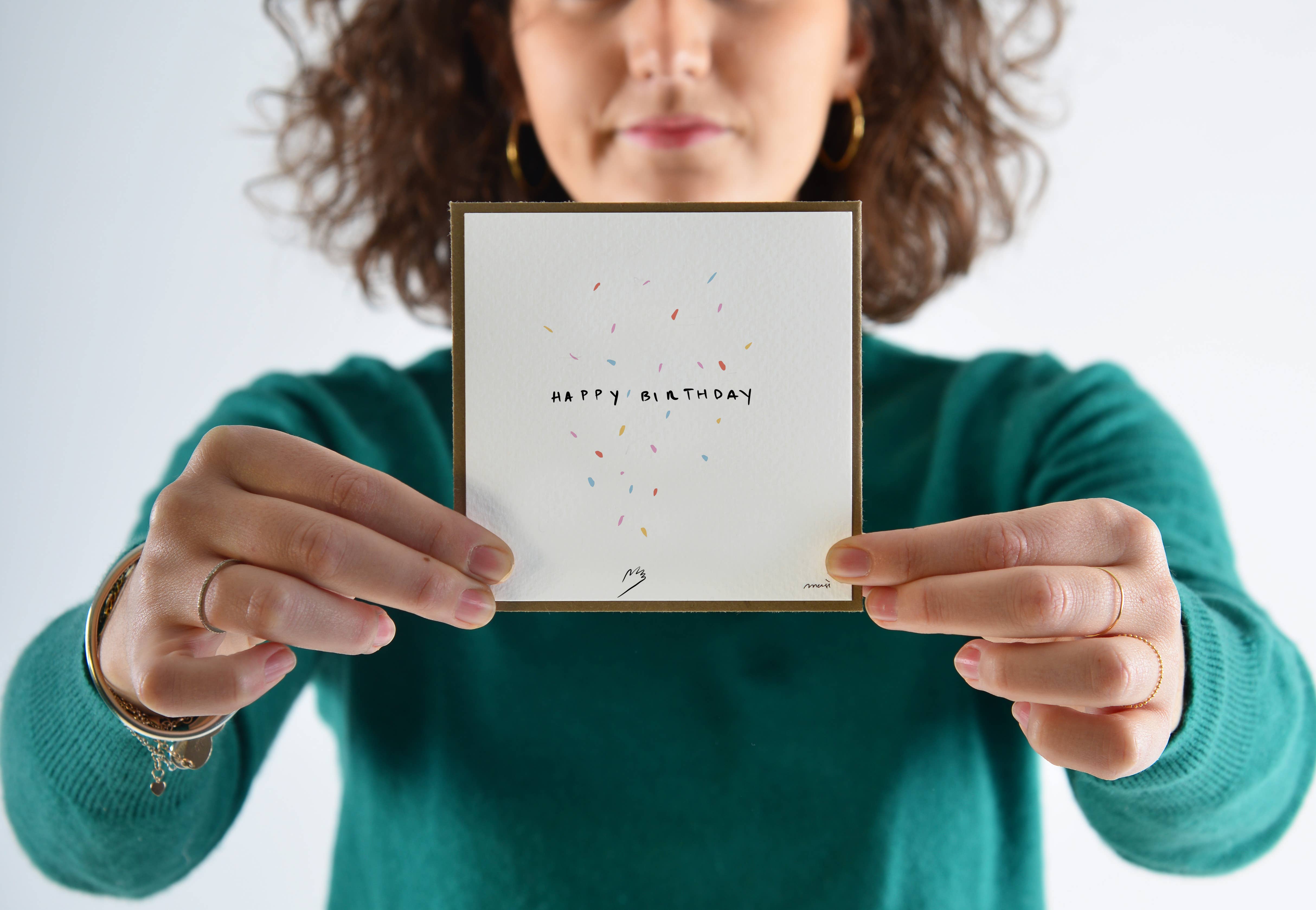 mersì gift designers – wholesale Födelsedagskort – C83 - gratulationskort - födelsedagskort - handgjort i Italien1