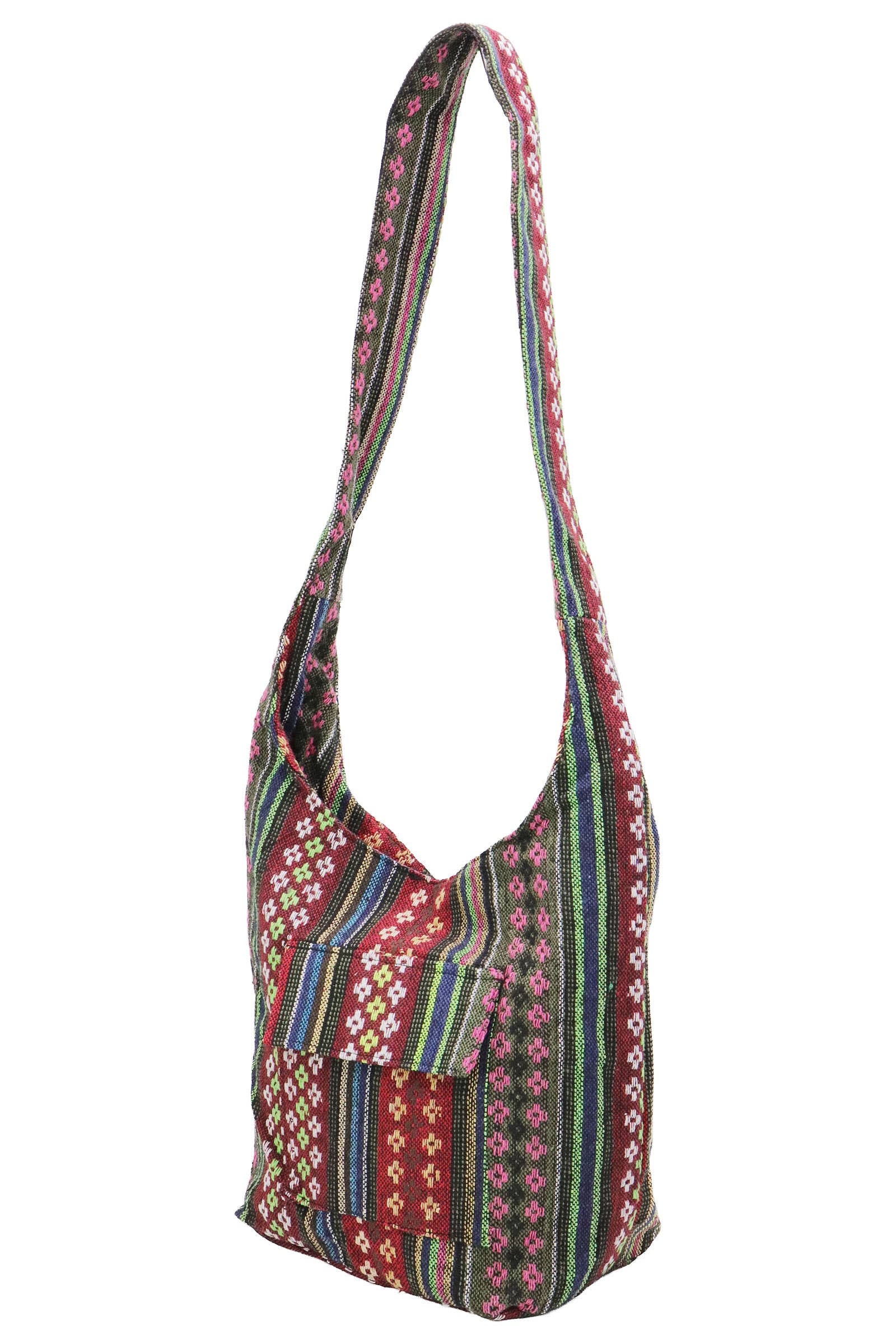 ASSORTITI Borsa Hobo in Tela con Cerniera Tribale Navajo Baja in vendita all'ingrosso su Faire18