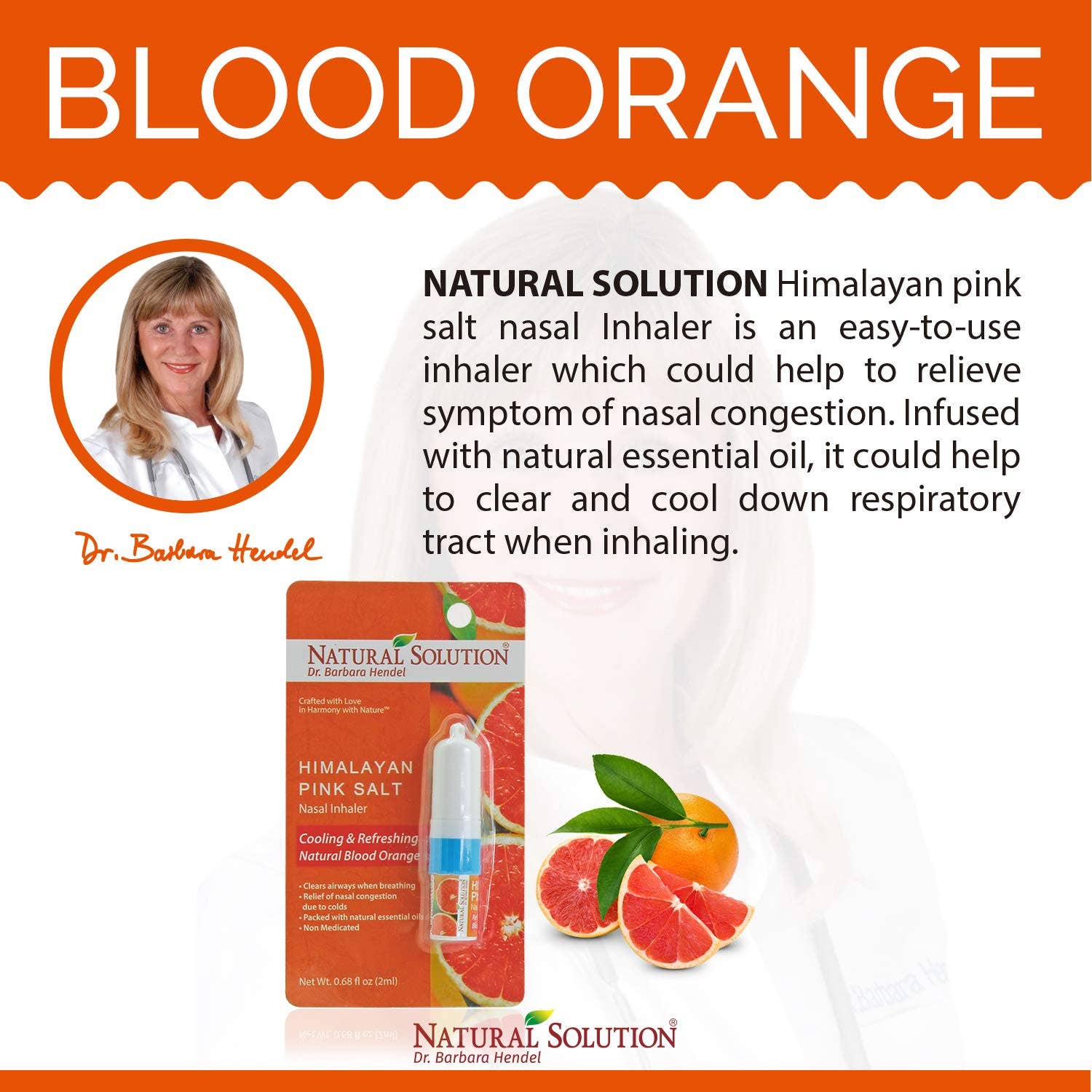 WBM LLC - Wholesale Aromatherapy Inhaler - Natural Solution Pink Salt Nasal Inhaler, Mix Scents, 3 Pack3