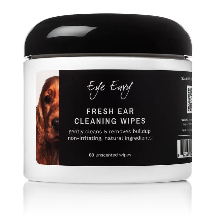 Fresh Ear Cleaning Wipes for Dogs - 60 Count for wholesale by Eye Envy