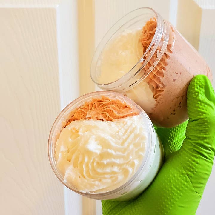 Ameelah Essentials - Wholesale Body scrub/exfoliant - (10) 8oz Shea Butter Whipped Sugar Scrubs5