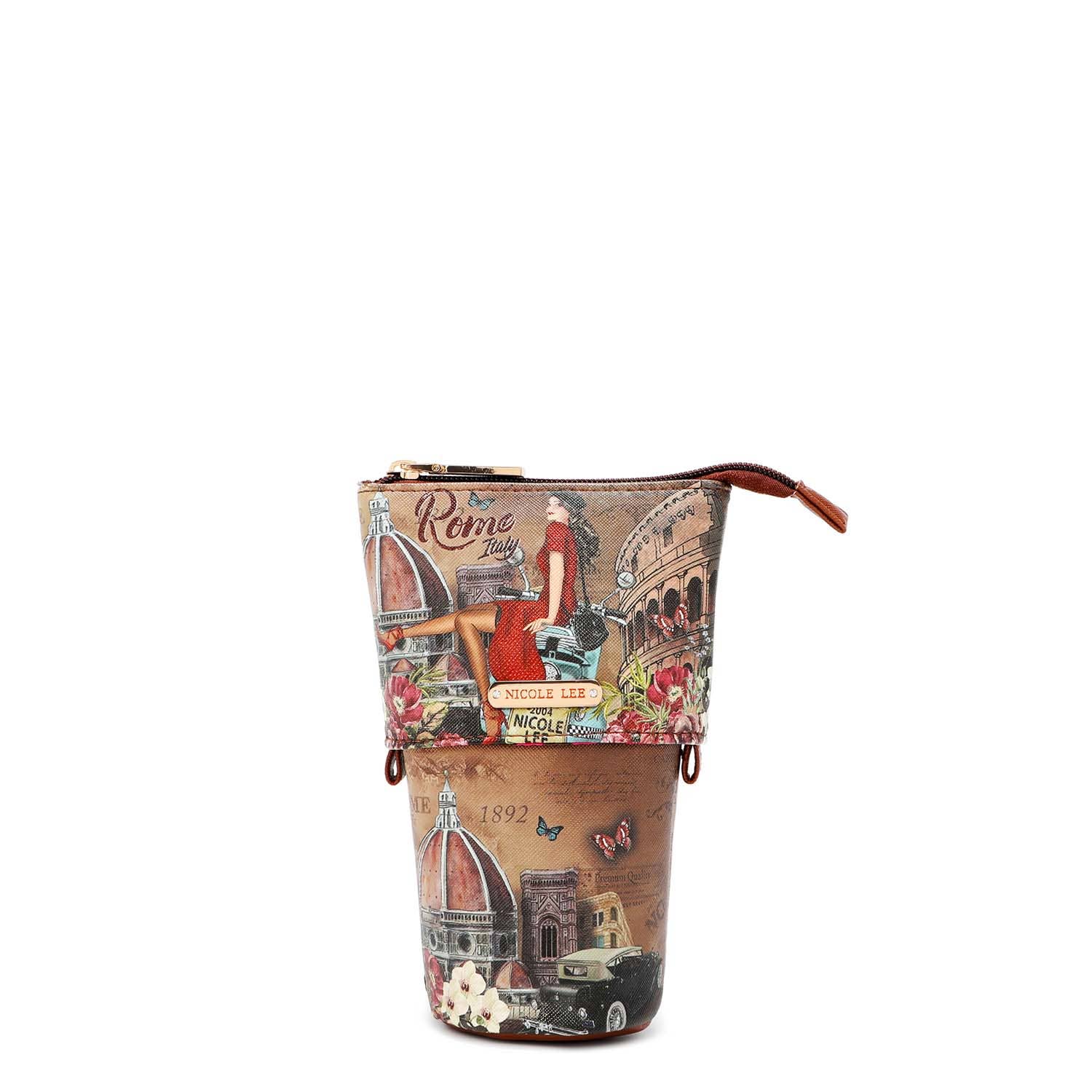 Nicole Lee USA - Wholesale Makeup/Cosmetic Bag - LAYERED MAKEUP BRUSH HOLDER8