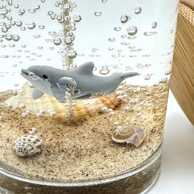 Devonian Coast - Wholesale Novelty Candle - Dolphin Beach Gel Candle – Medium 6oz Wax2