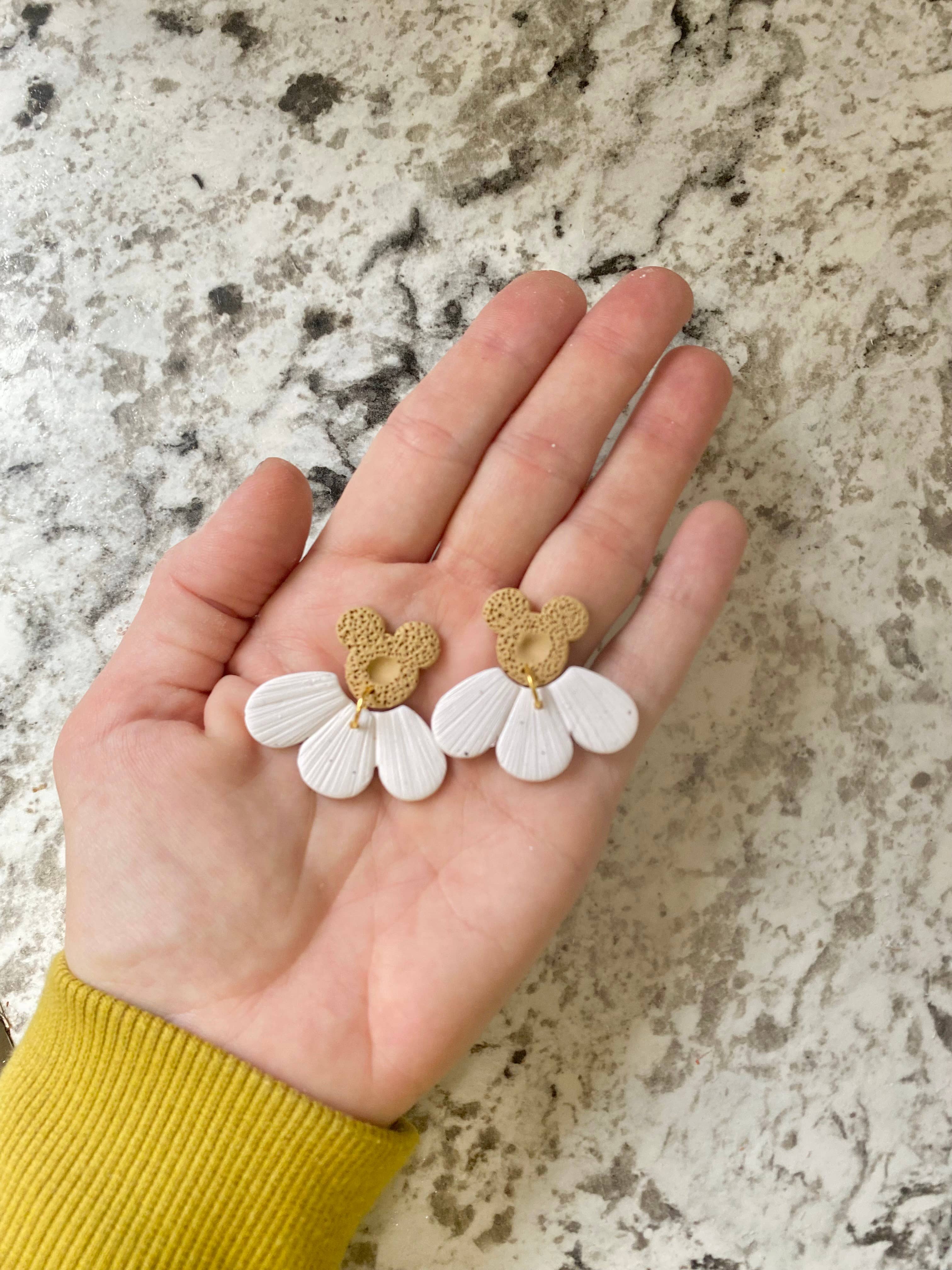 Terra Made - Wholesale Dangle Earrings - mickey daisy earrings