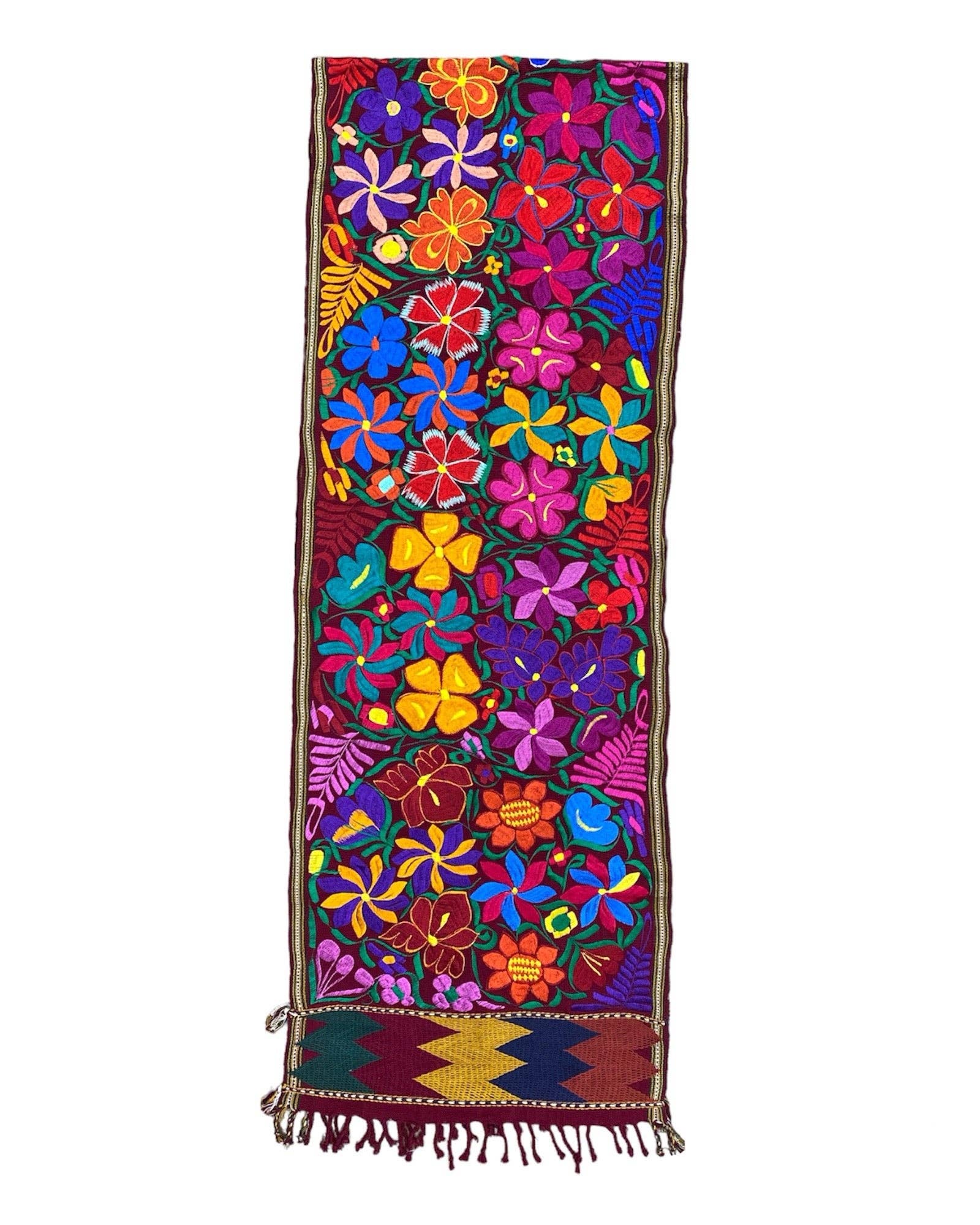 Cielito Lindo - Wholesale Table Runner - Floral Embroidered Table runner - Intricate Design3