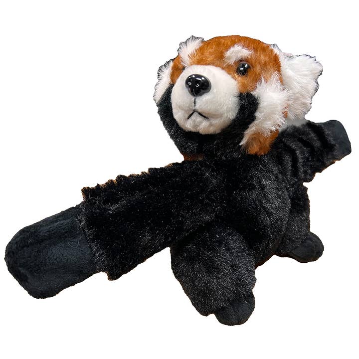 Texas Toy Distribution - Wholesale Stuffed/Plush Toy - Kids & Baby - Red Panda Plush Stuffed Animal with Slap Bracelet1
