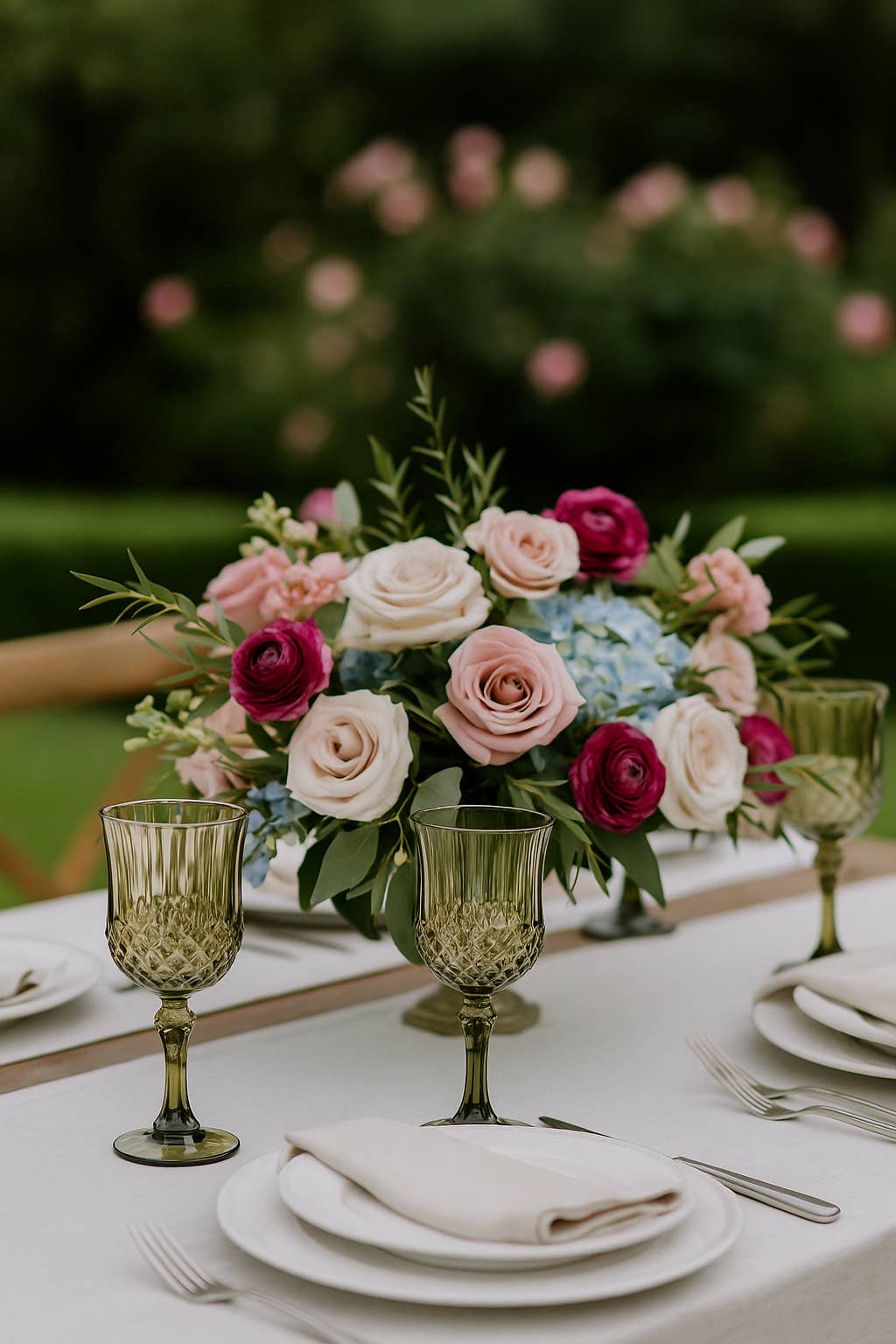 Elan Bazaar - Wholesale Disposable Cup - 36 Sage Green Vintage Style Heavy Duty Plastic Goblets