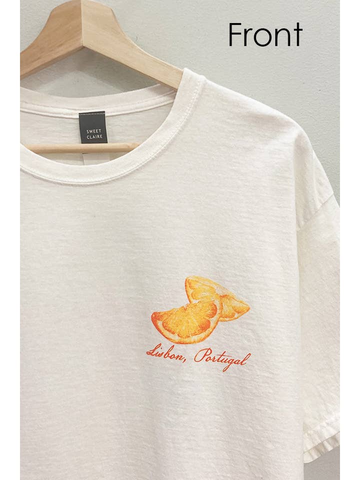 CREAM Lisbon Sardines Tee for wholesale on Faire1