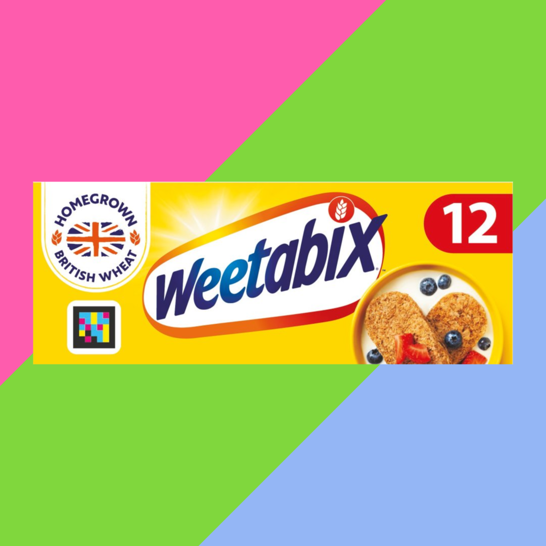 Gaffney's Sweets & Treats Wholesale – wholesale Breakfast cereal – Weetabix 10x12 Biscuits Case PMP £1.990