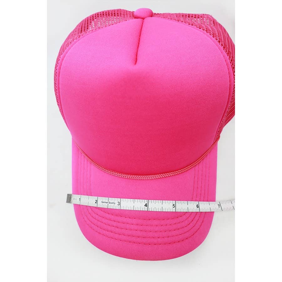 Love and Repeat - Vente Casquette de camionneur – unisexe - Chapeau de camionneur en mousse classique, casquette d'été en corde à mailles5