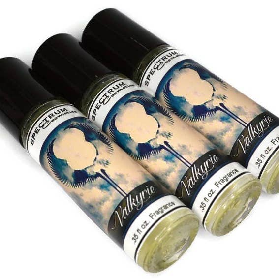 Valkyrie Perfume Vanilla, Almond, Orchid for wholesale by Spectrum Cosmetics