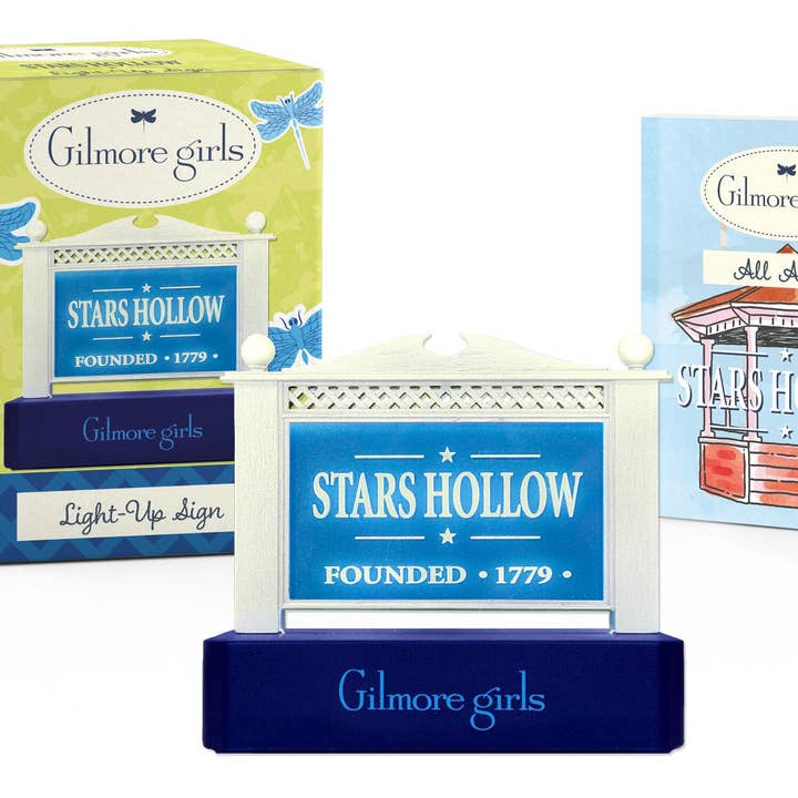Hachette Book Group - Wholesale Gag Gift/Novelty Gift - Gilmore Girls: Stars Hollow Light-Up Sign