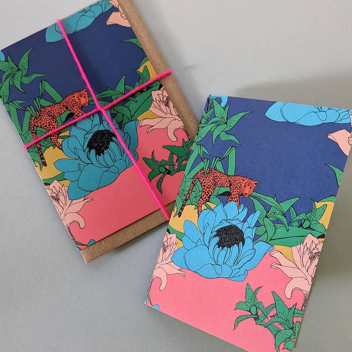 Sonia Talbi Papiers (é) Motifs - Wholesale Postcard - LARESSE Grenadine postcard