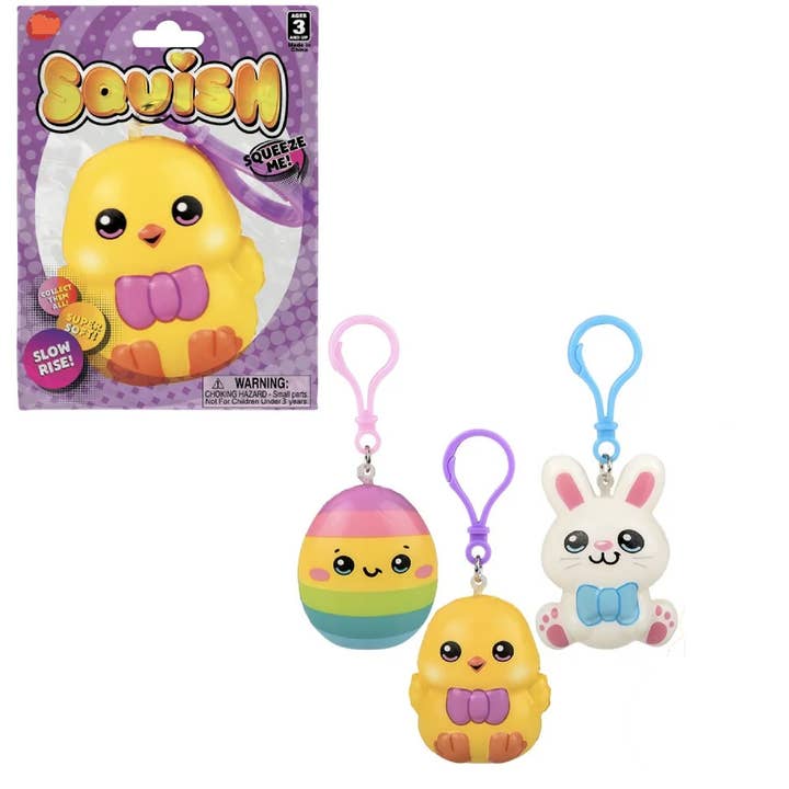 Squishy Clip Ones Keychain for wholesale by PR GROUPS LLC