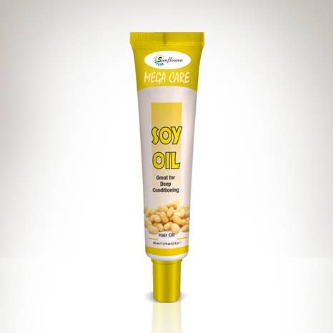 Difeel Mega Care Hair Oil - Soy Oil 1.4 oz. for wholesale by Difeel