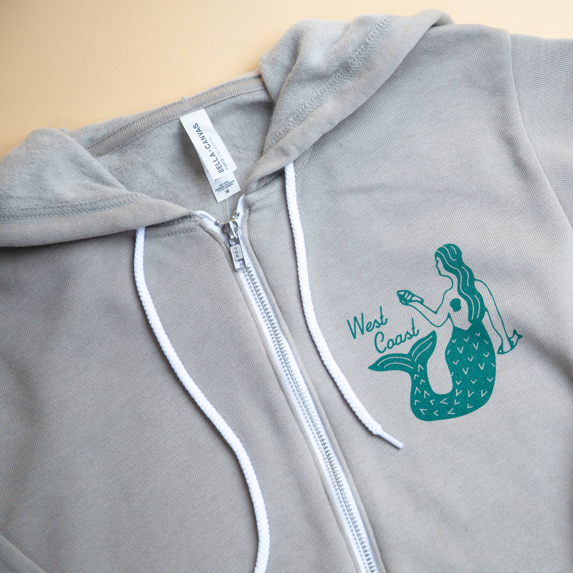 Tender Loving Empire - Wholesale Hoodie - Unisex - West Coast Mermaid Hoodie (Heather Stone)3